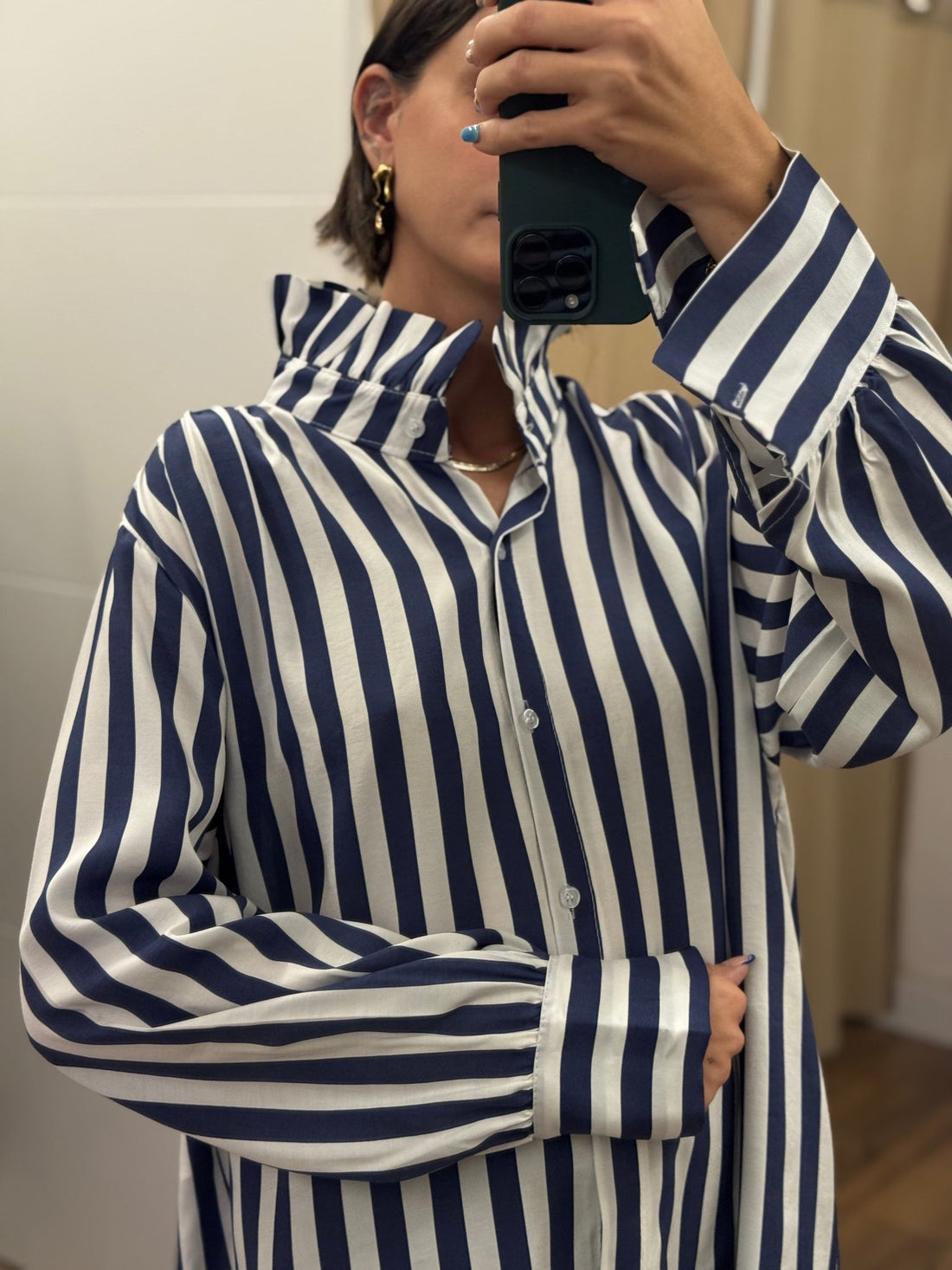 Chemise Soline bleue - Léone