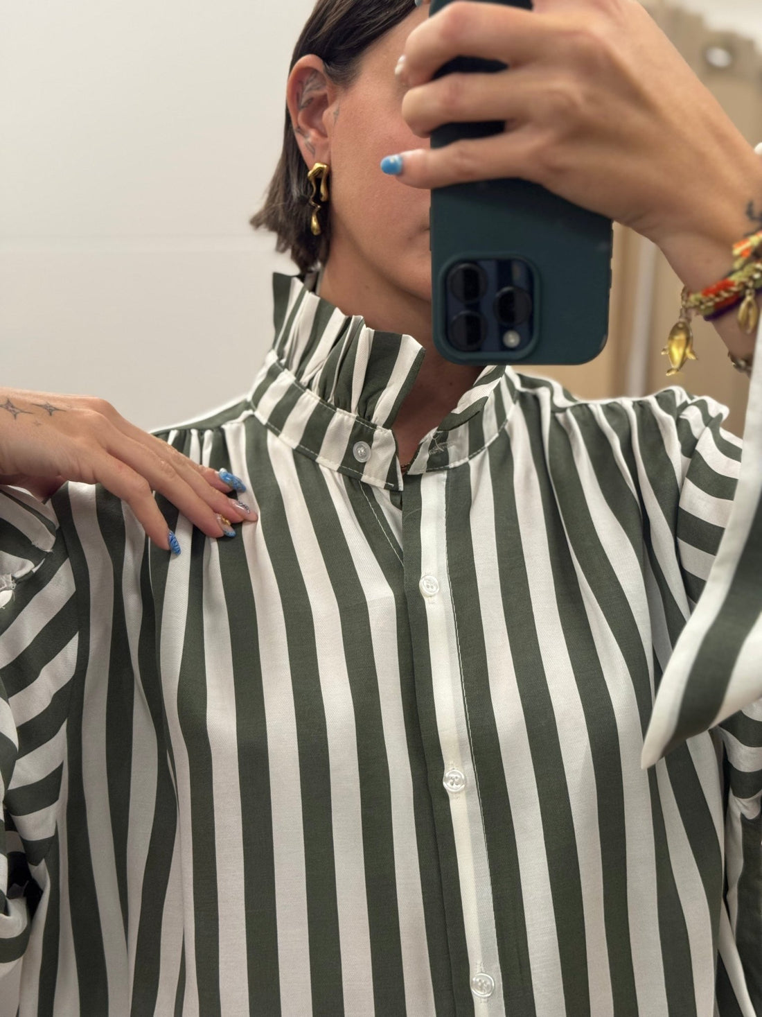 Chemise Soline kaki - Léone