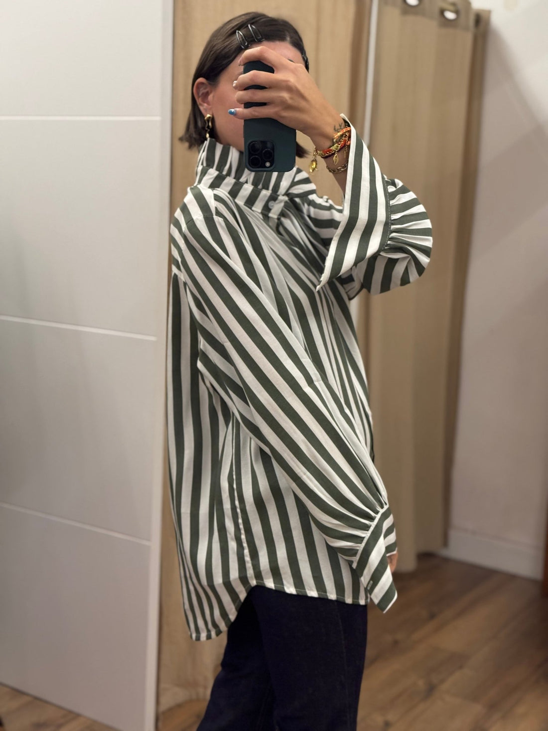 Chemise Soline kaki - Léone