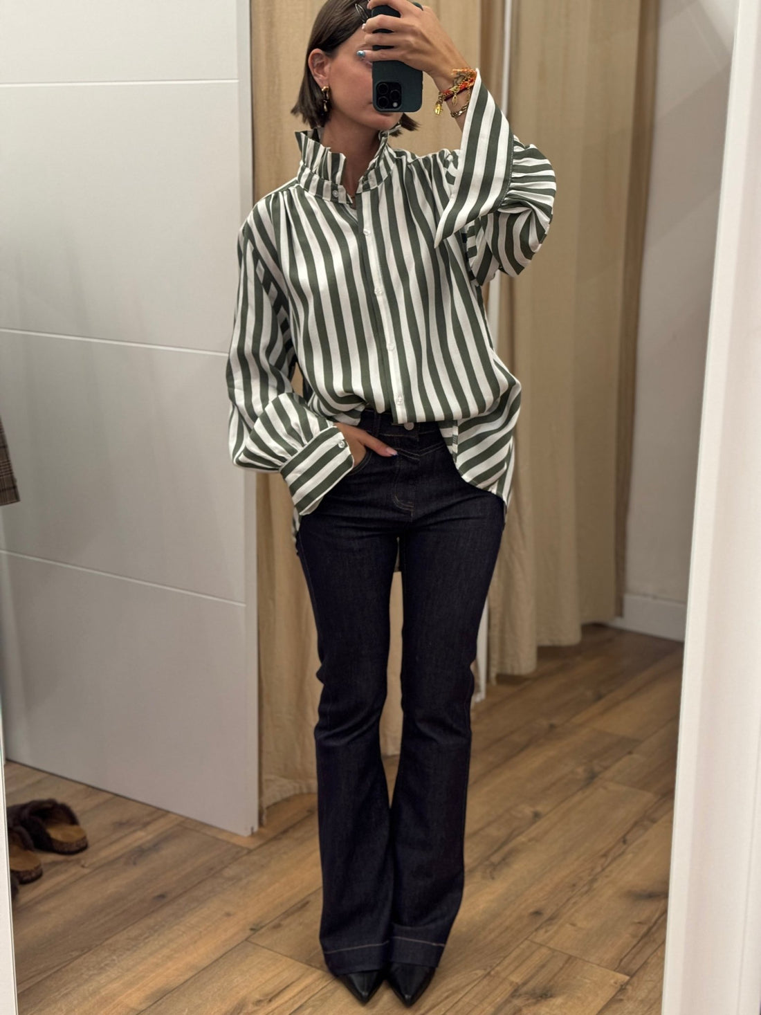 Chemise Soline kaki - Léone