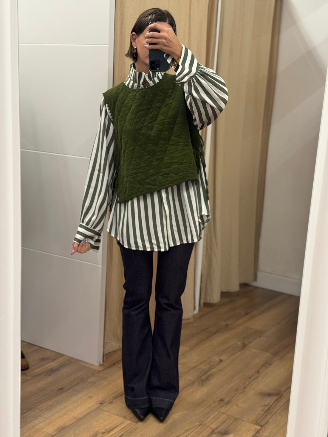 Chemise Soline kaki - Léone