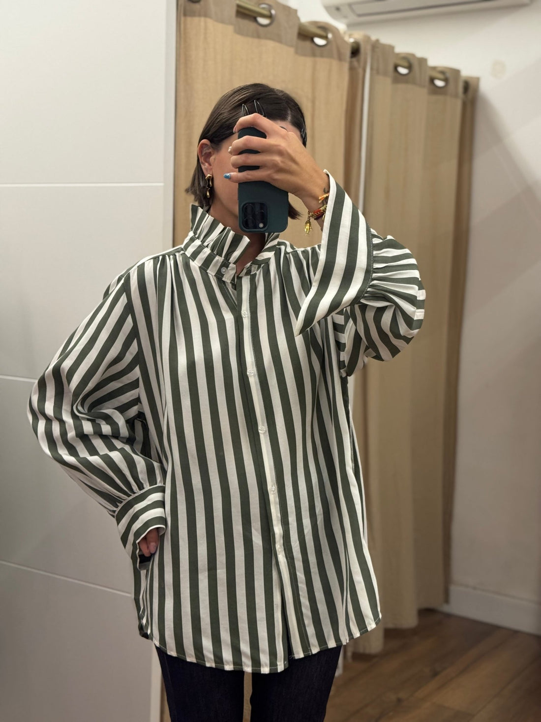 Chemise Soline kaki - Léone