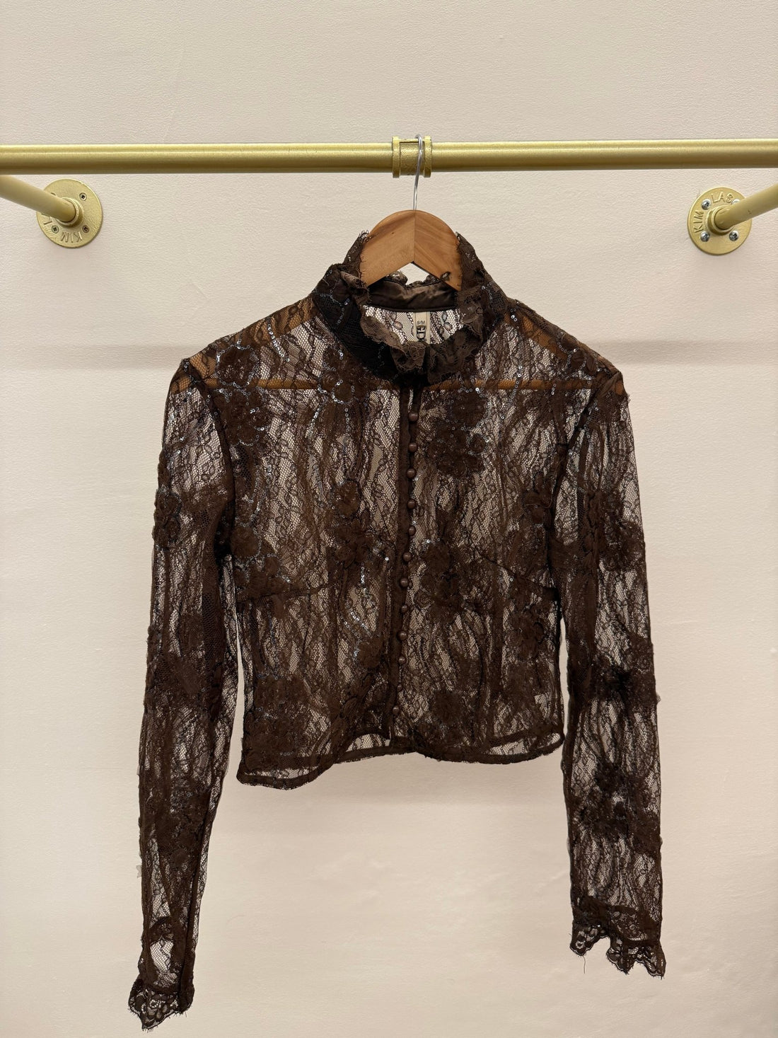 Chemise telissa marron - Léone