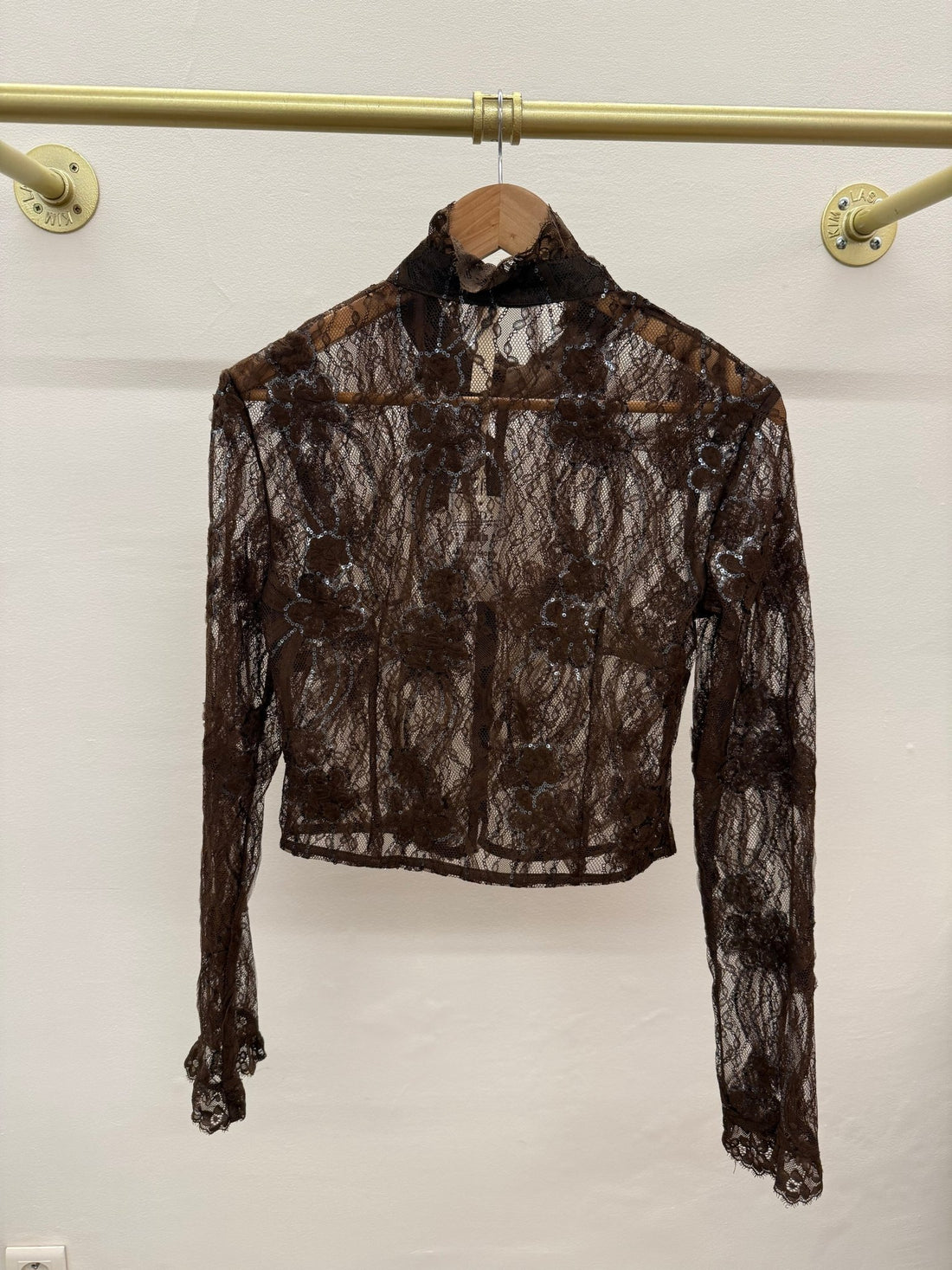 Chemise telissa marron - Léone