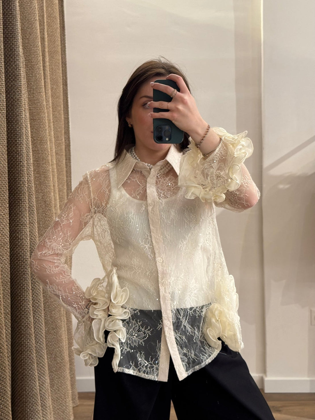 Chemise Wendy écrue - Léone