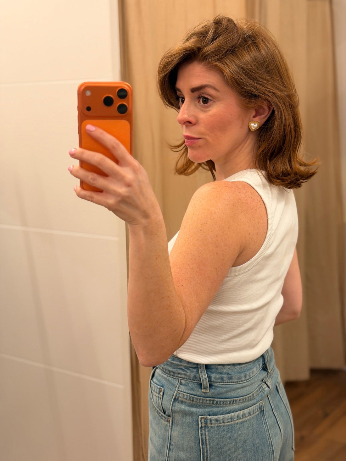 Debardeur holly bis blanc - Léone