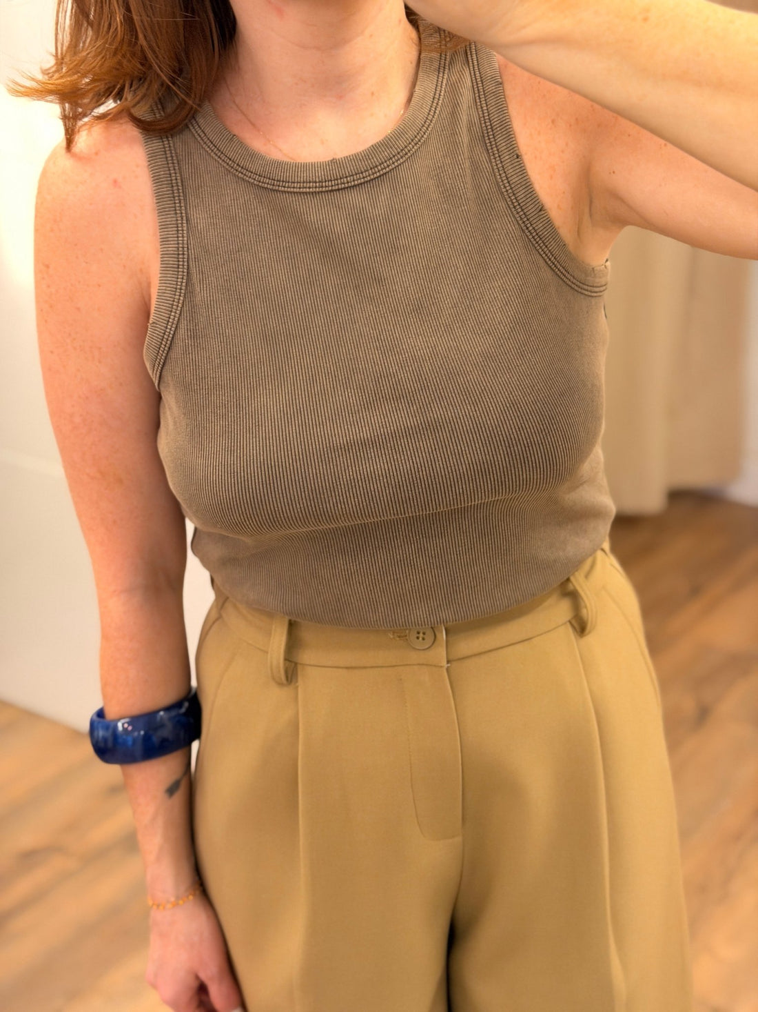 Debardeur Holly bis cafe - Léone