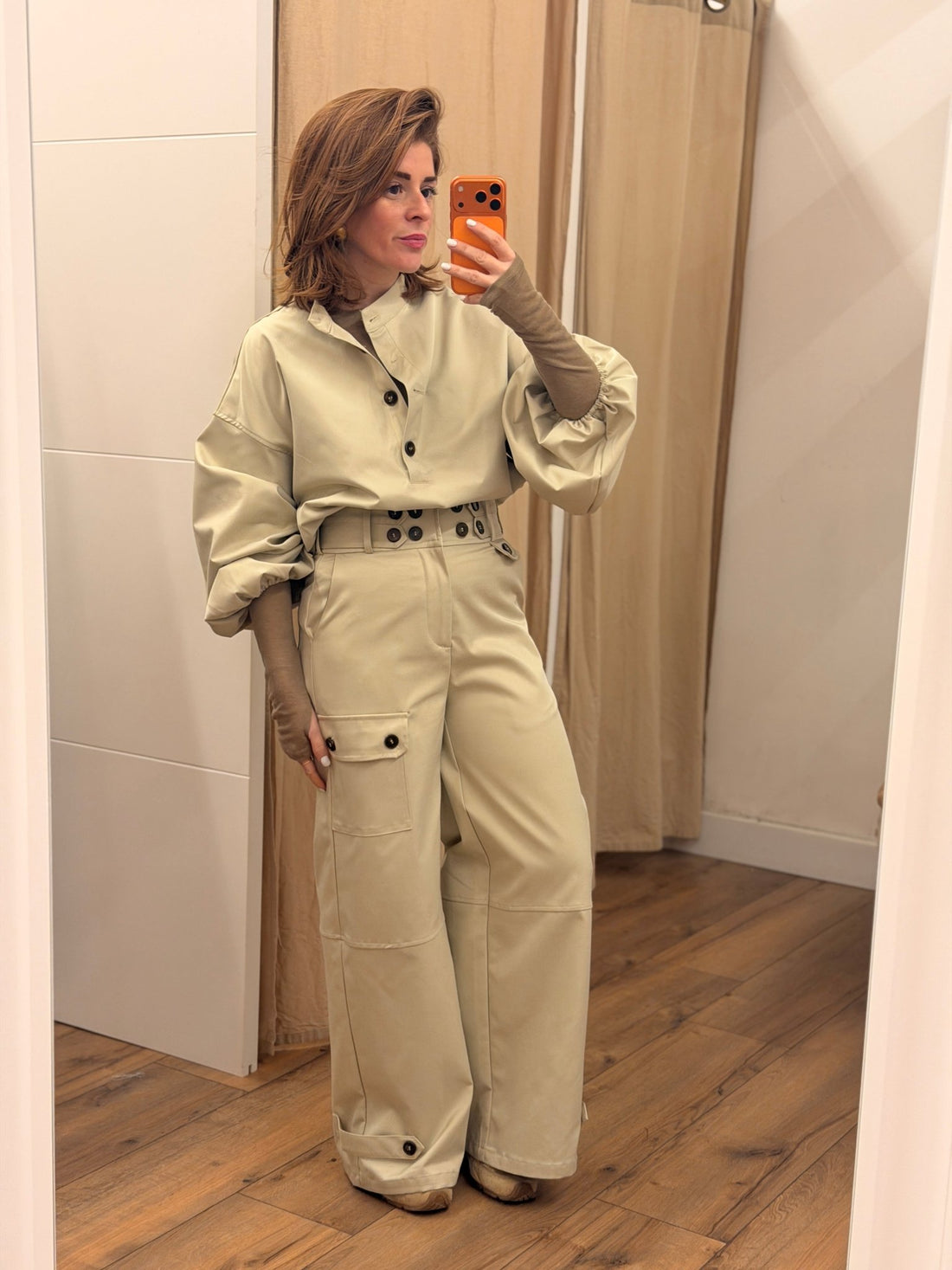 Ensemble Malaury beige - Léone