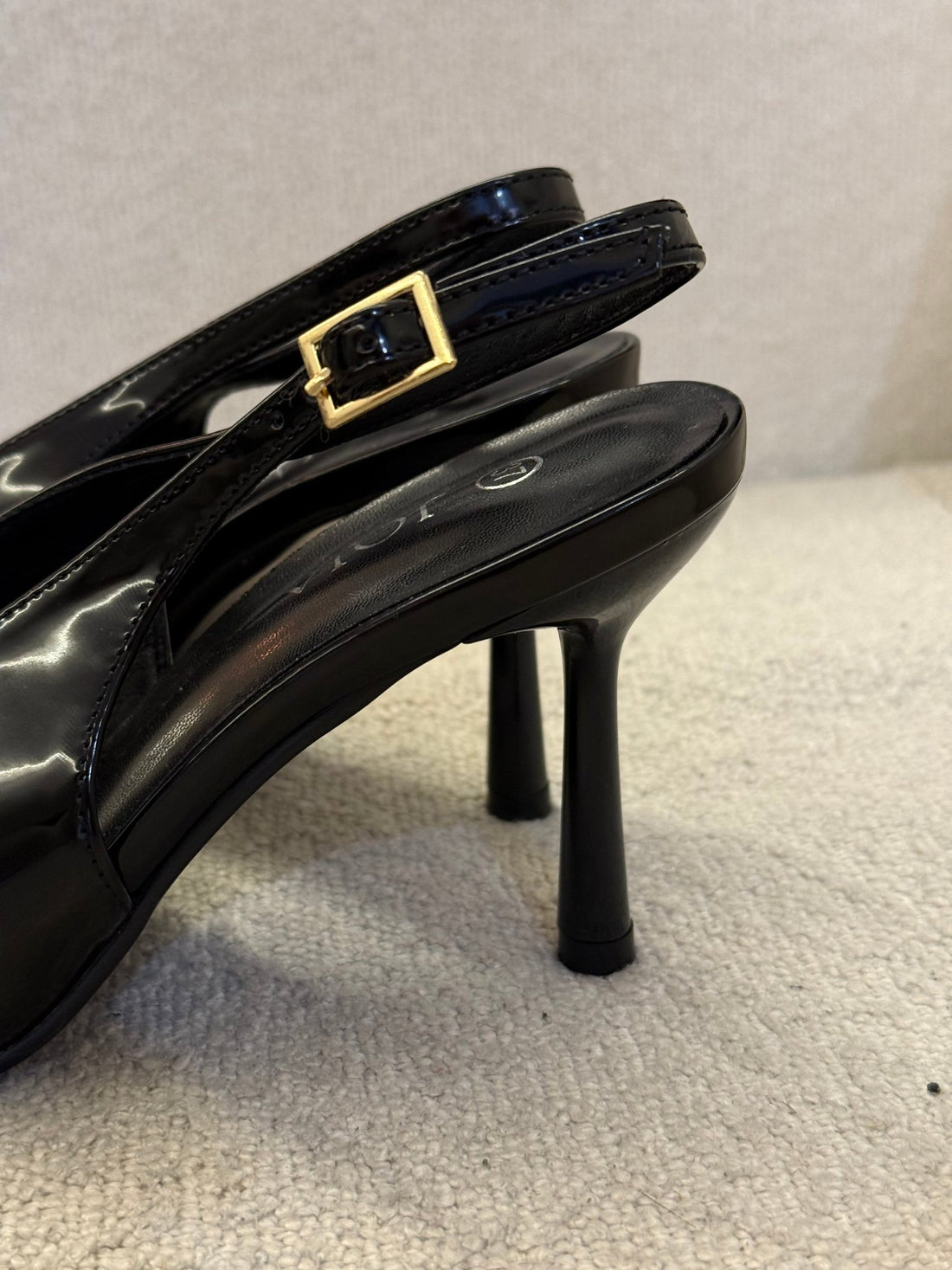 Escarpins noirs vernis - Léone