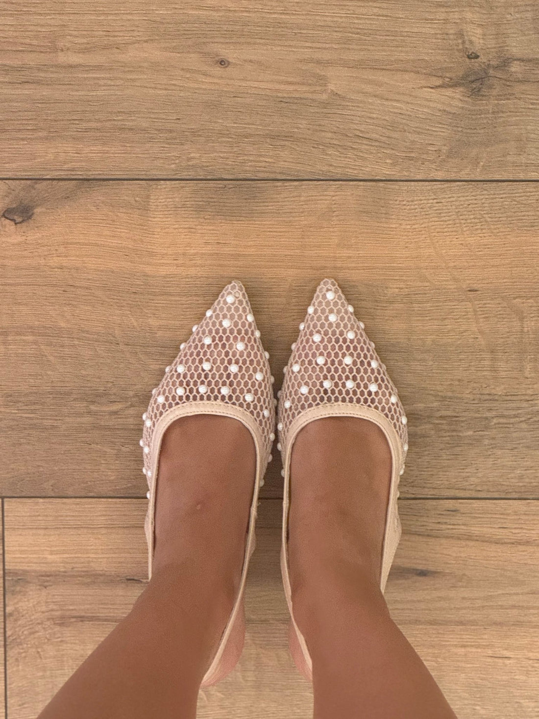Escarpins nude - Léone