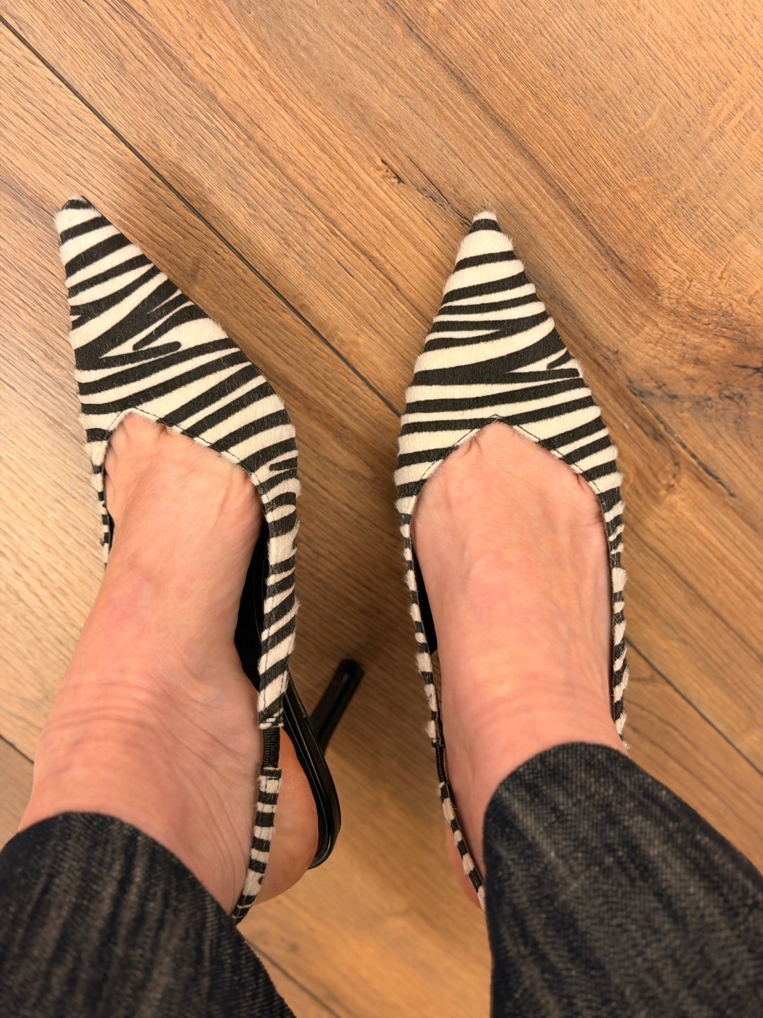 Escarpins zèbres - Léone