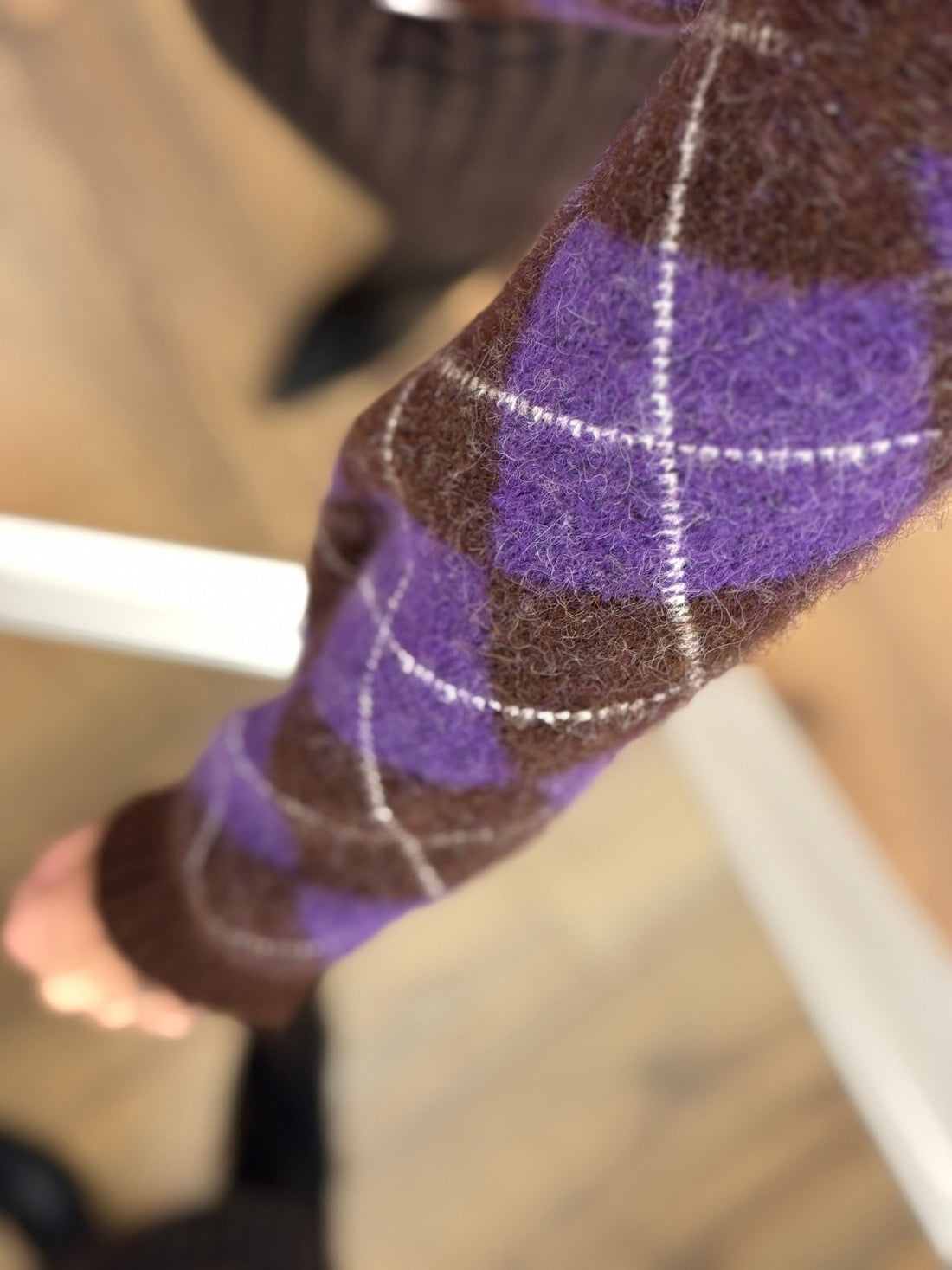 Gilet aria violet - Léone