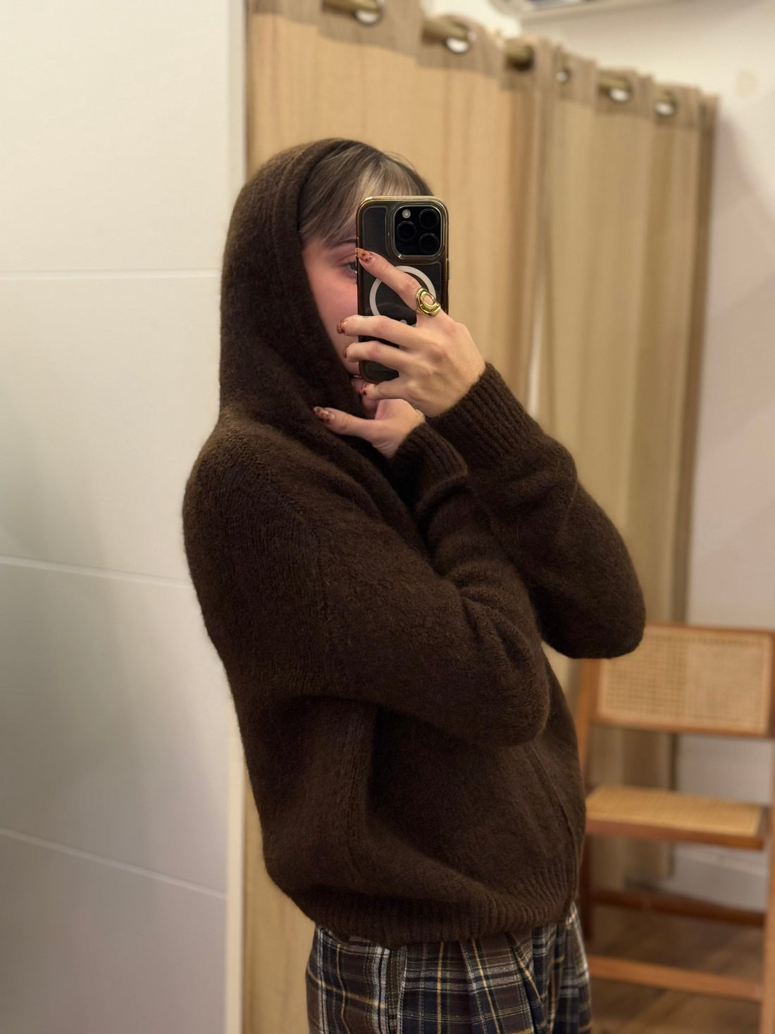 Gilet bryan choco - Léone