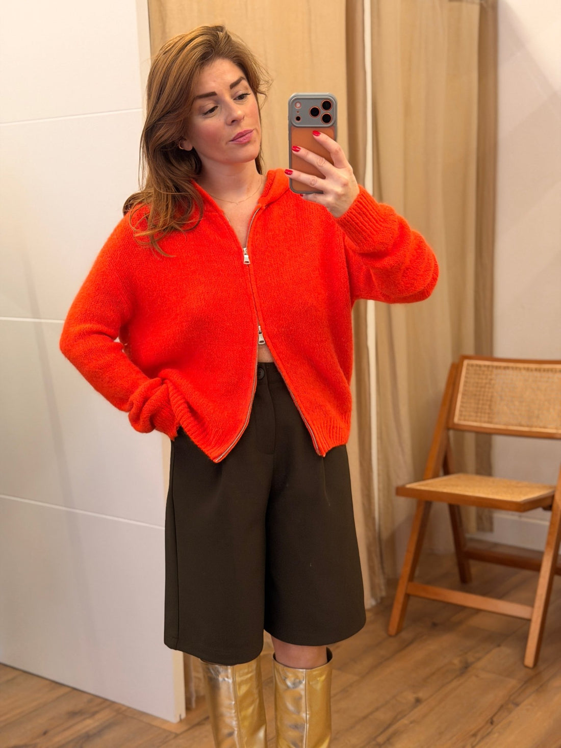 Gilet bryan orange fluo - Léone