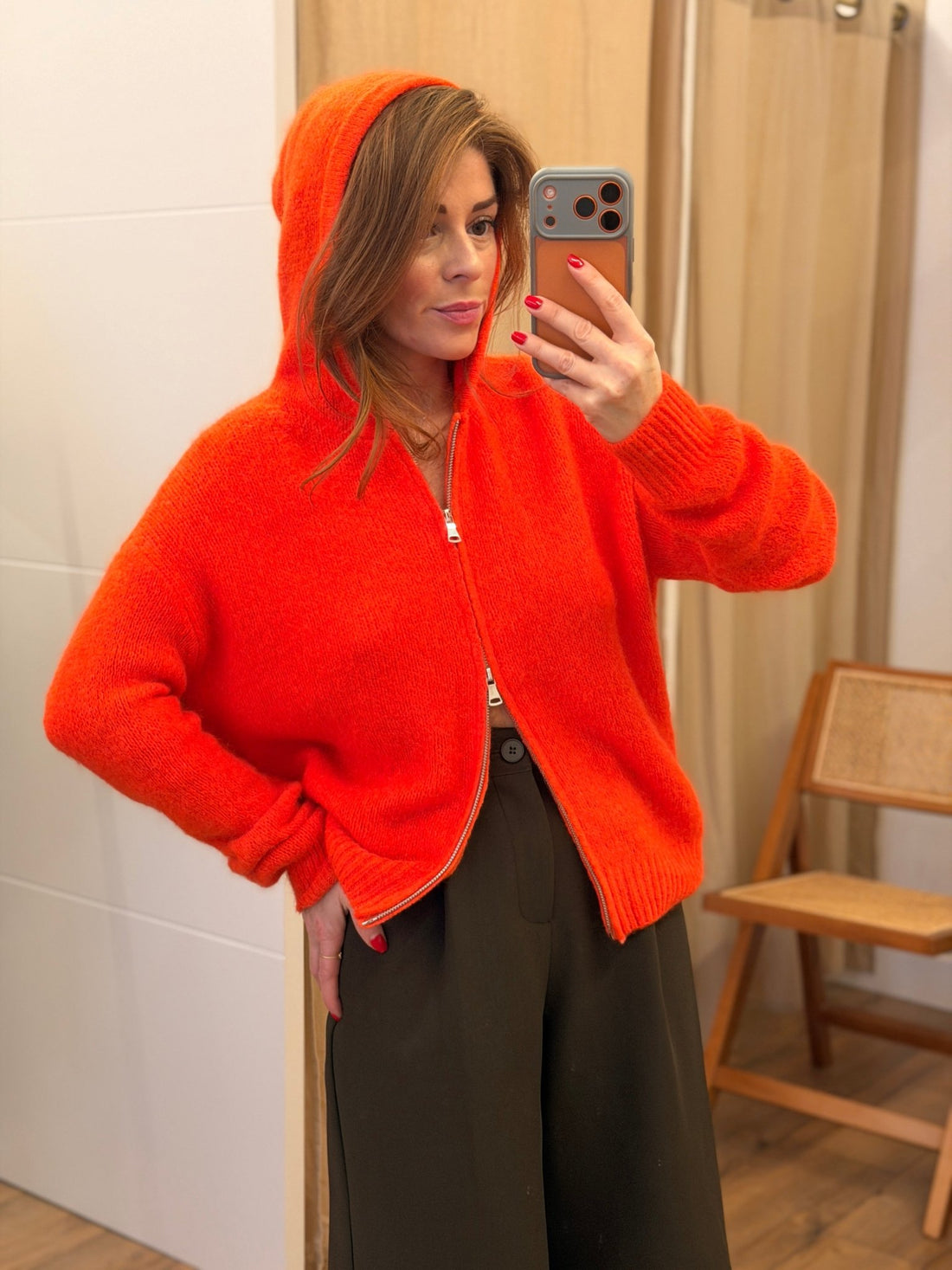 Gilet bryan orange fluo - Léone