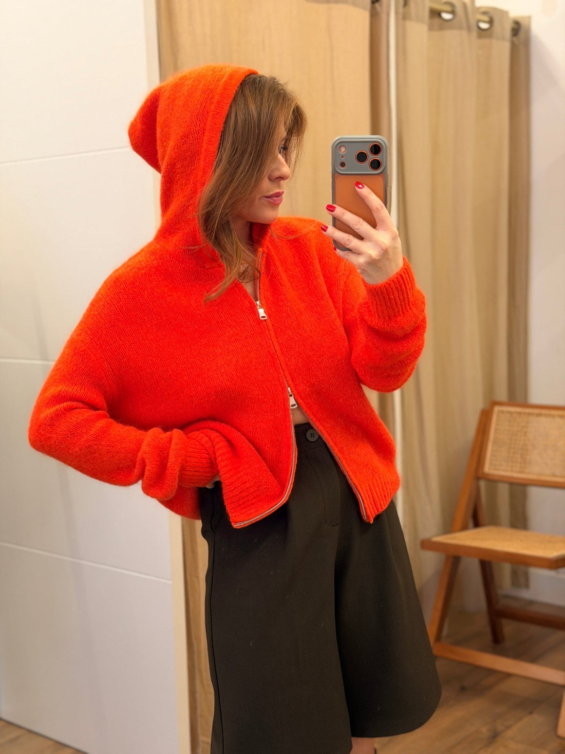 Gilet bryan orange fluo - Léone