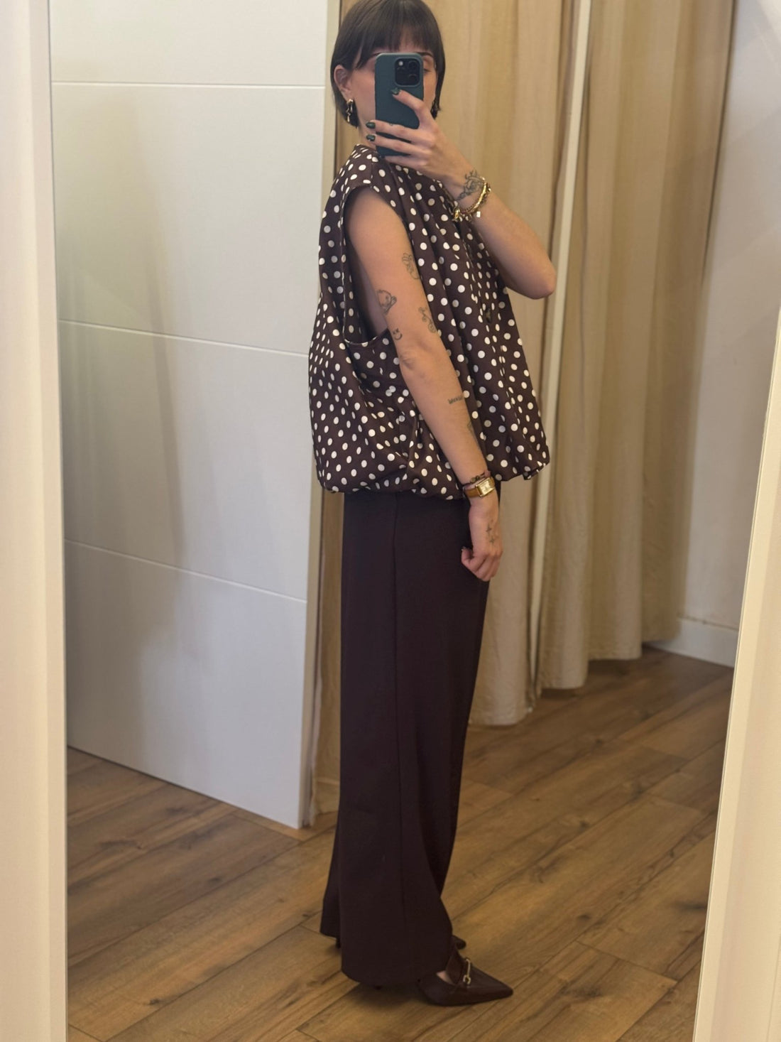 Gilet Cher marron - Léone