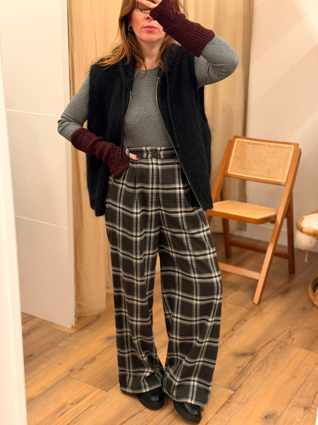 Gilet Elano noir - Léone