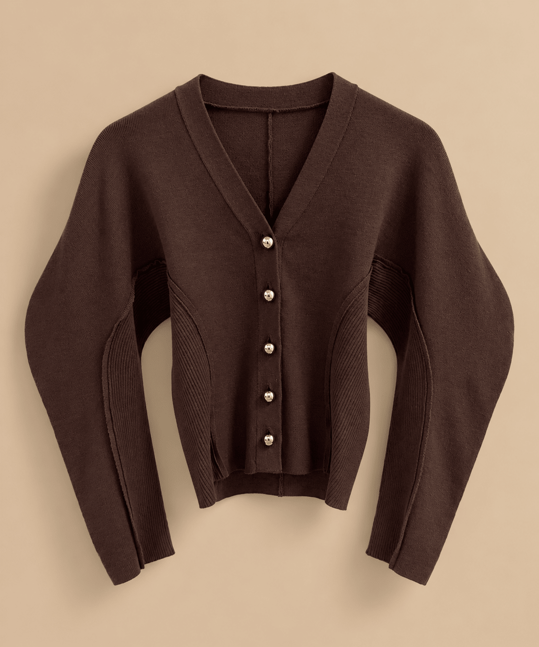 Gilet Koo marron - Léone