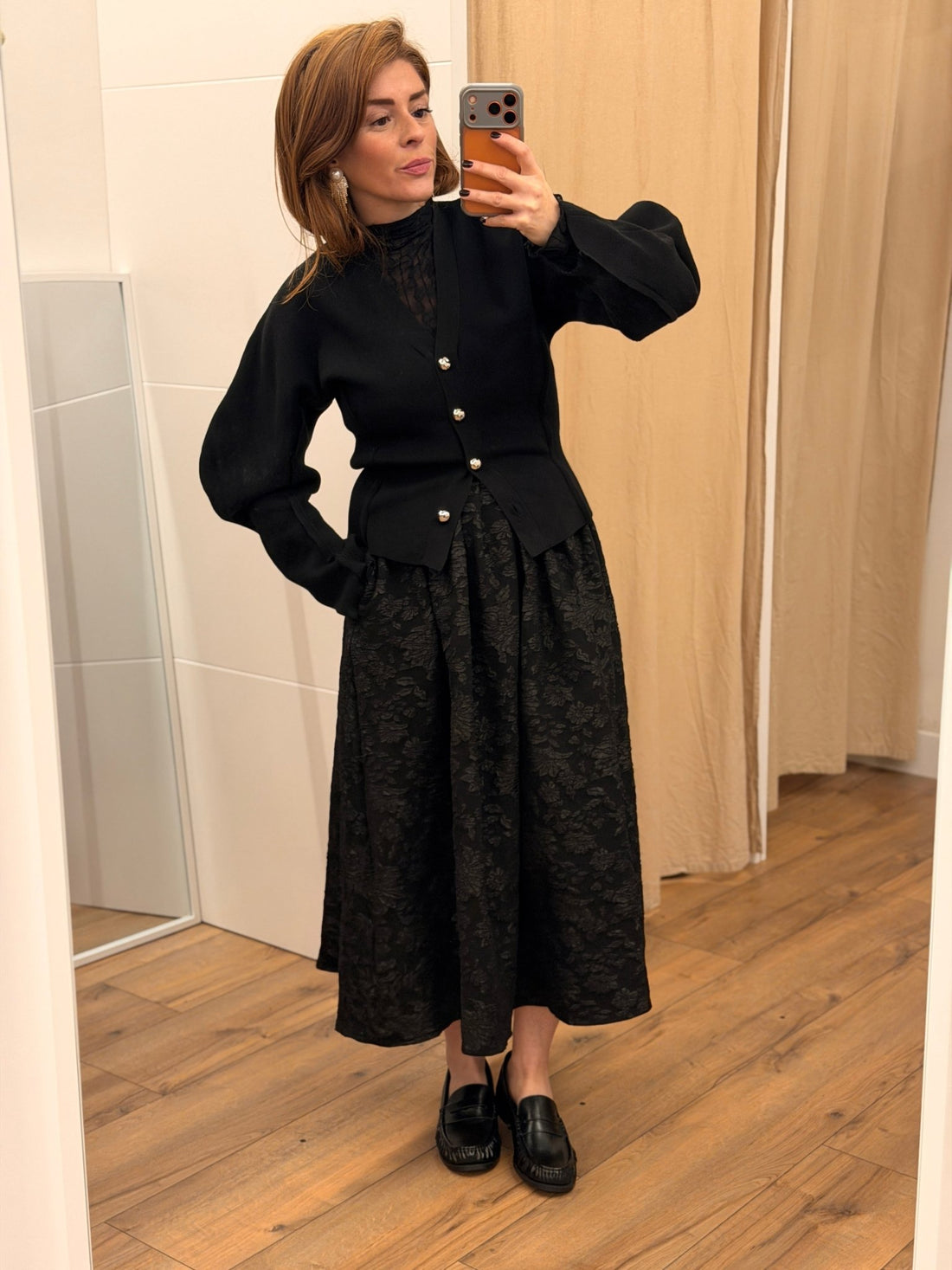 Gilet koo noir - Léone