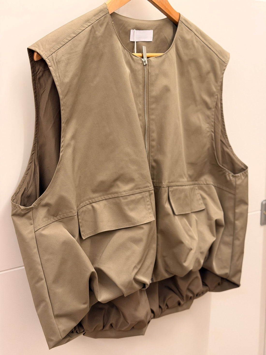 Gilet Perdita taupe - Léone