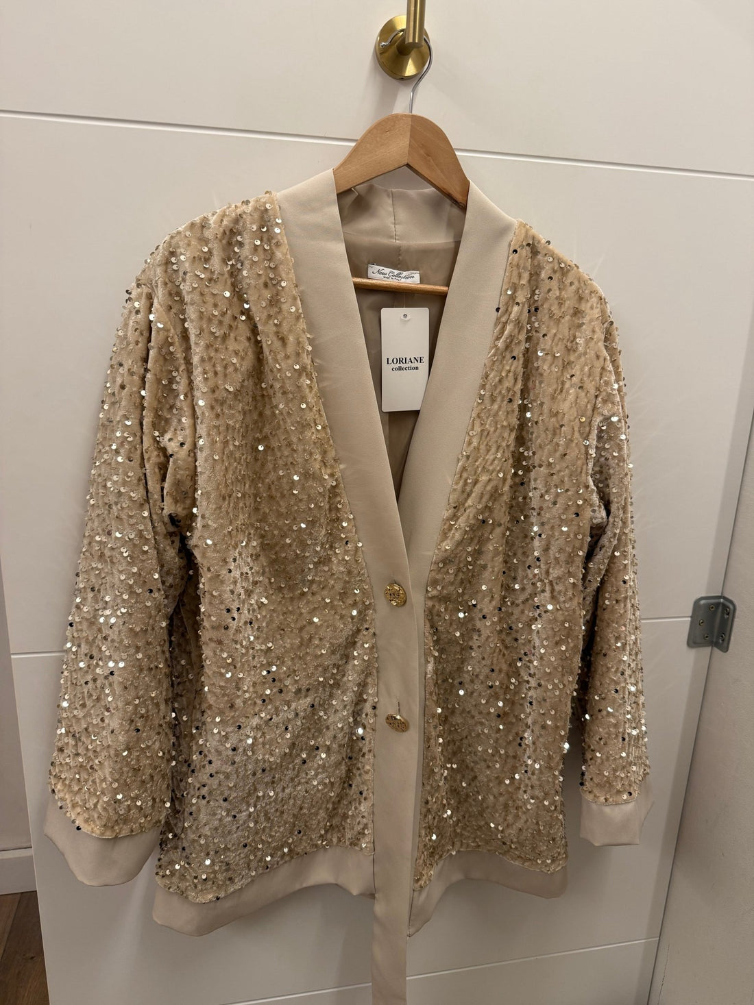 Gilet vael beige - Léone