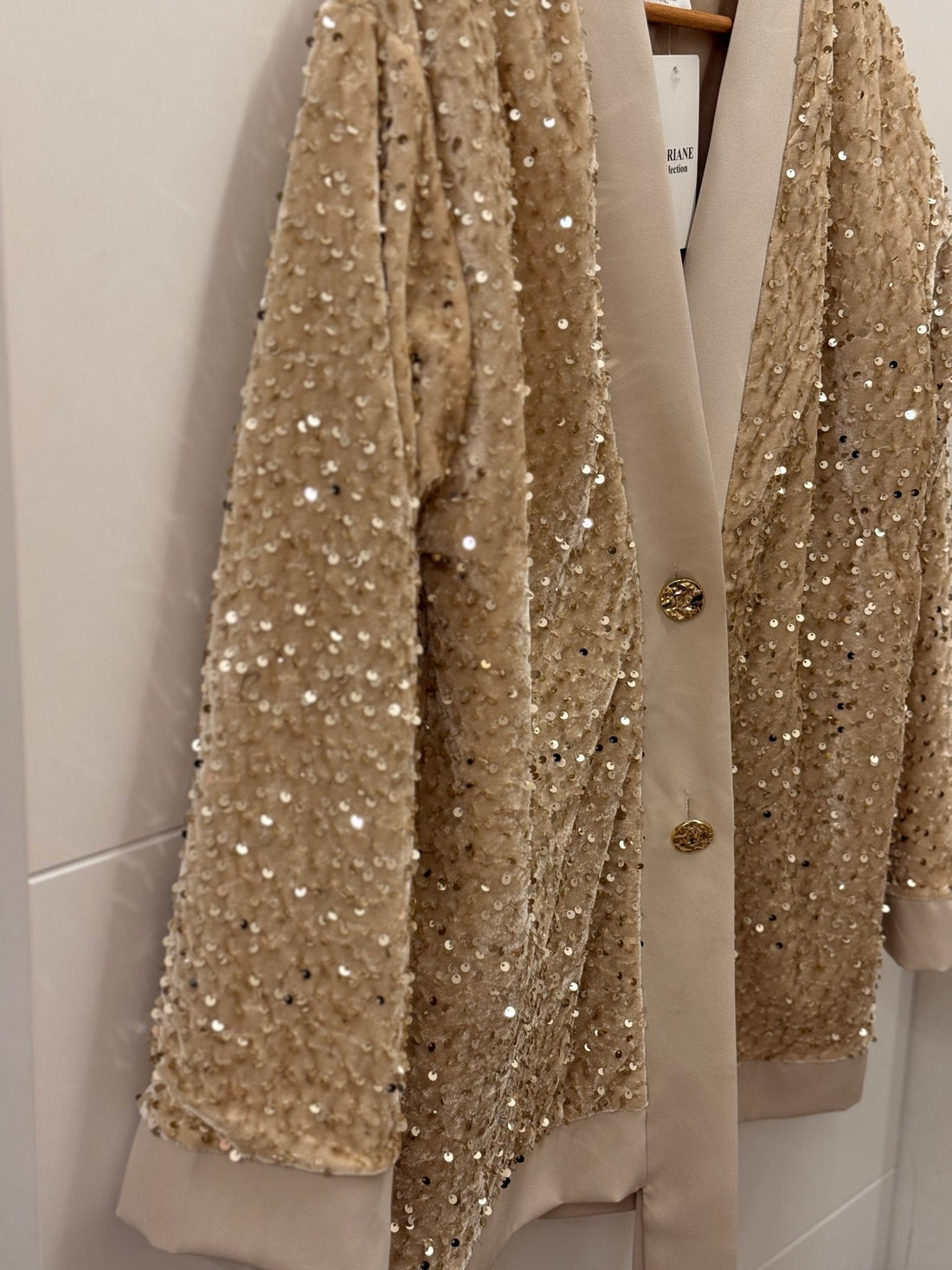 Gilet vael beige - Léone