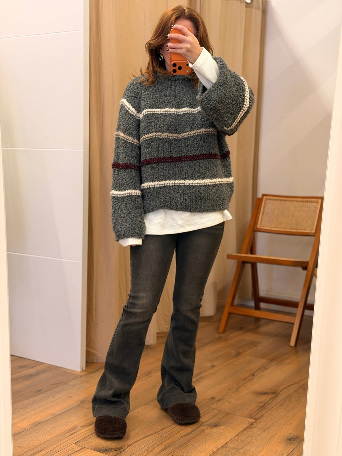 Jean Adèle gris foncé - Léone