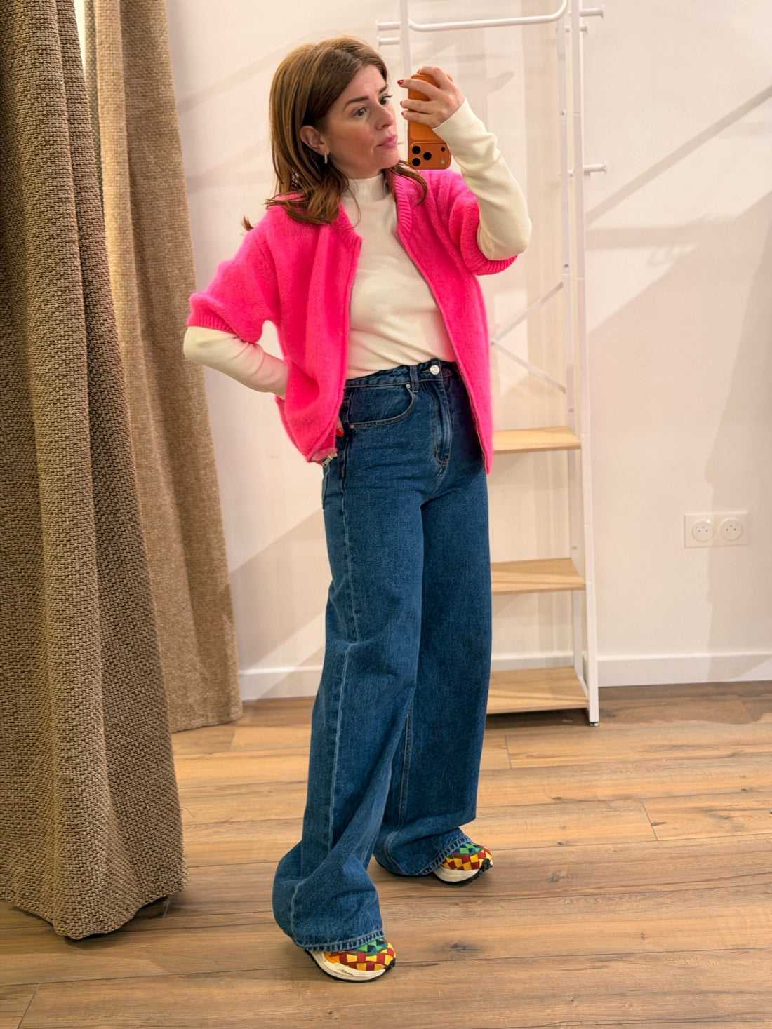 Jean clara bleu fonce - Léone