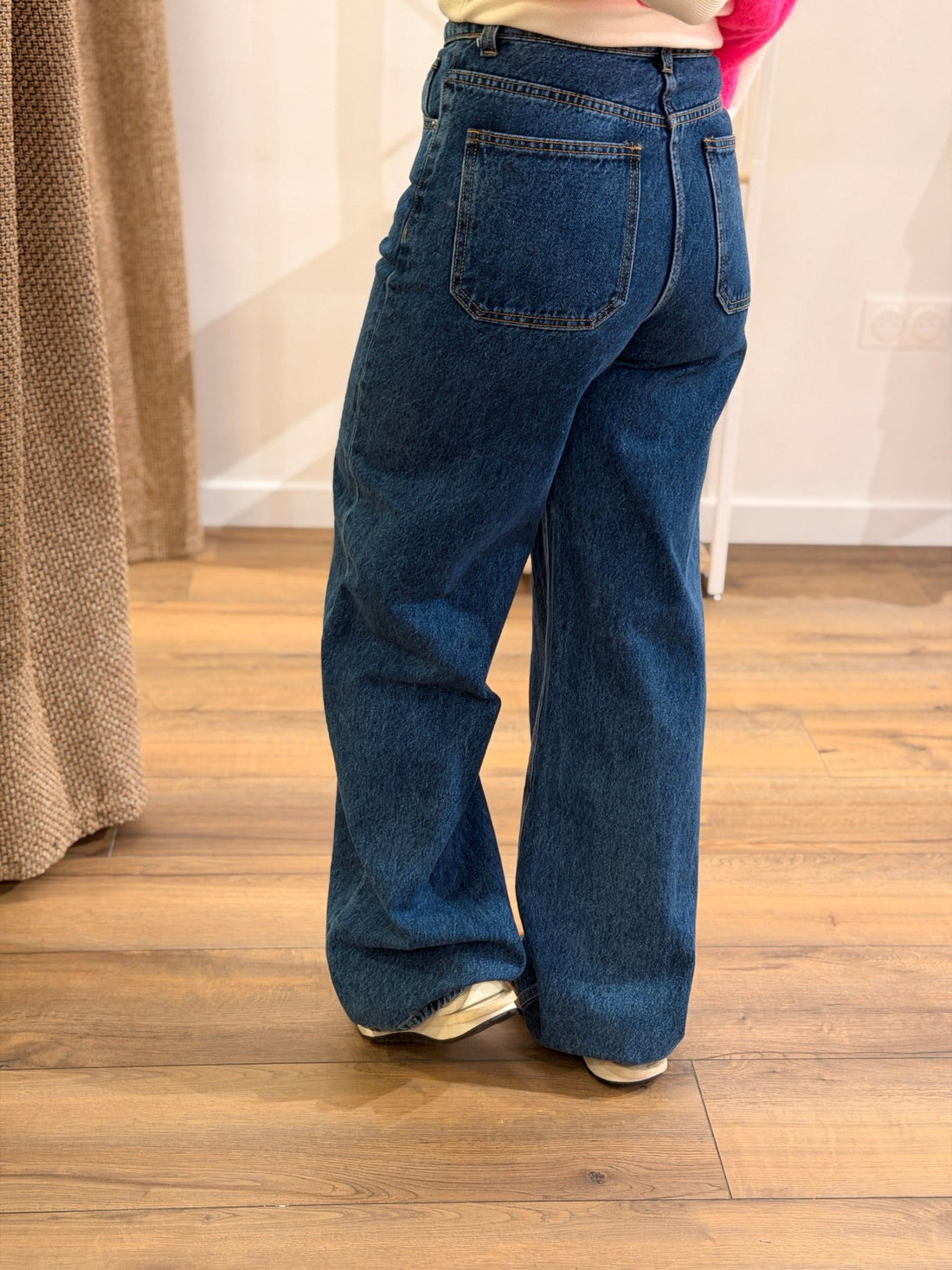 Jean clara bleu fonce - Léone