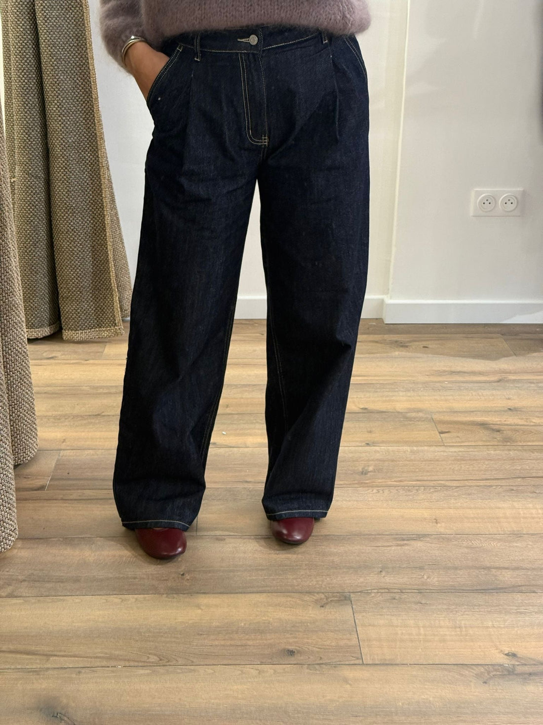 Jean gael bleu brut - Léone