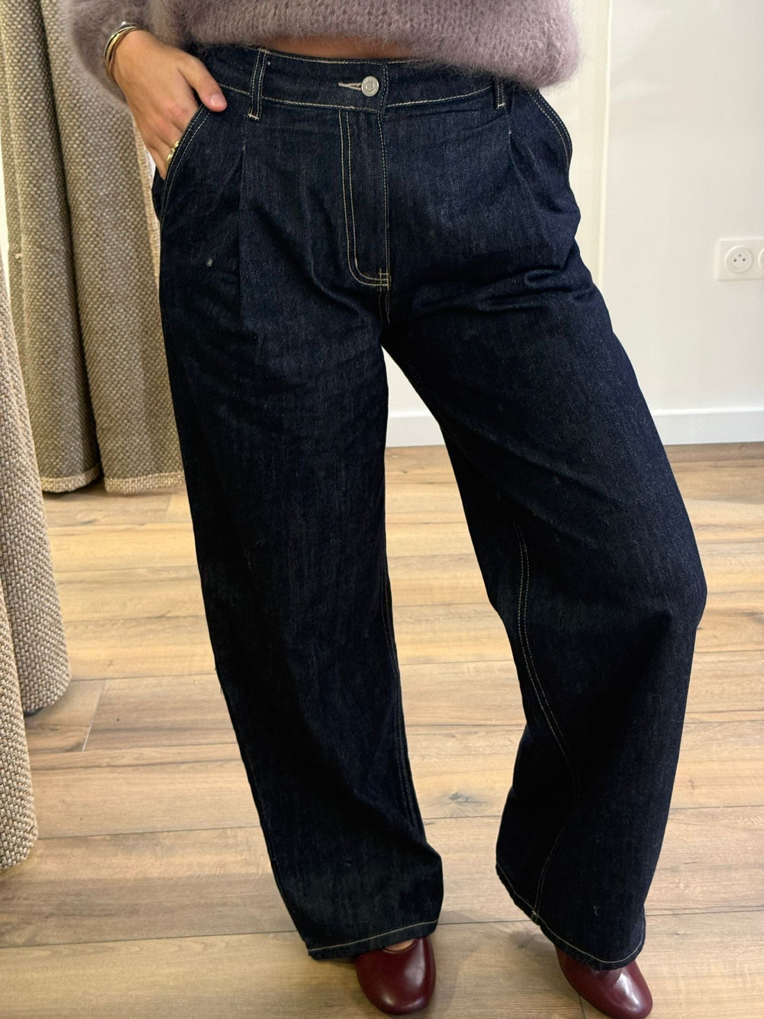 Jean gael bleu brut - Léone