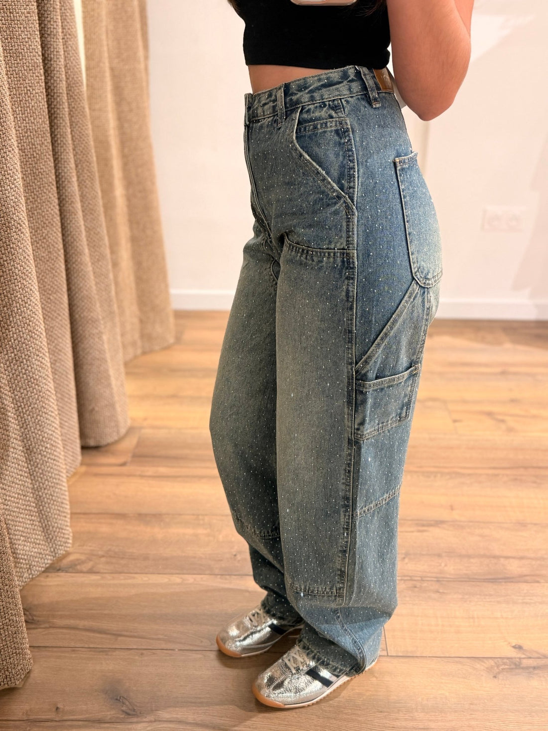 Jean Lux bleu - Léone