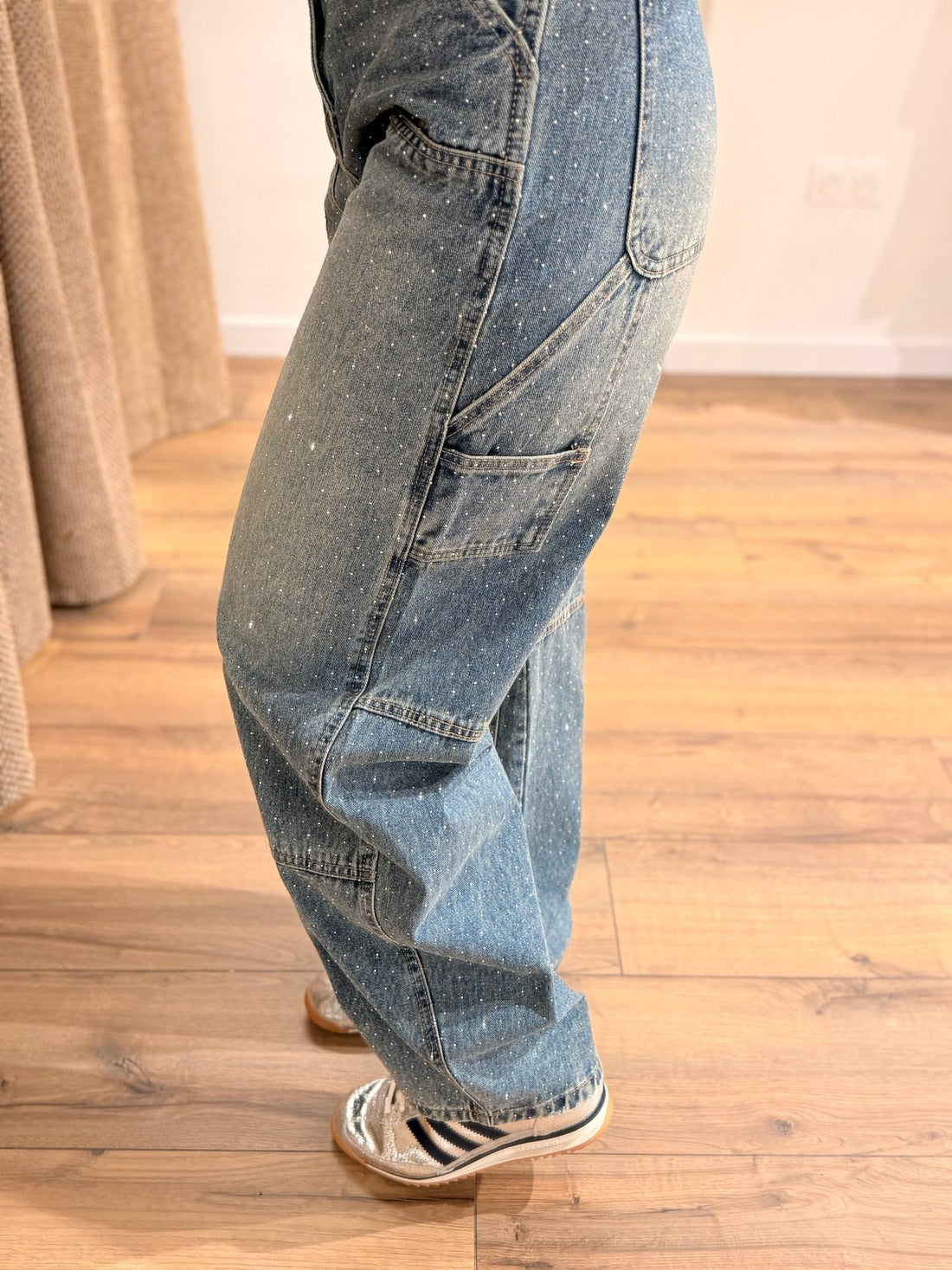 Jean Lux bleu - Léone