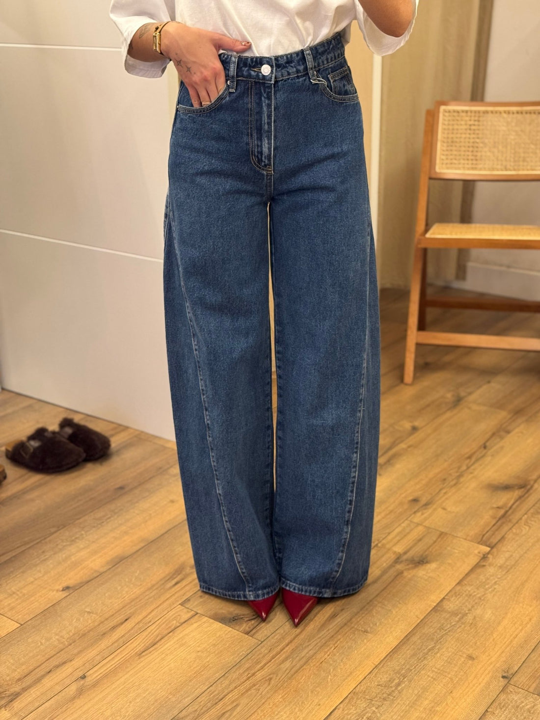 Jean Nahlé bleu - Léone