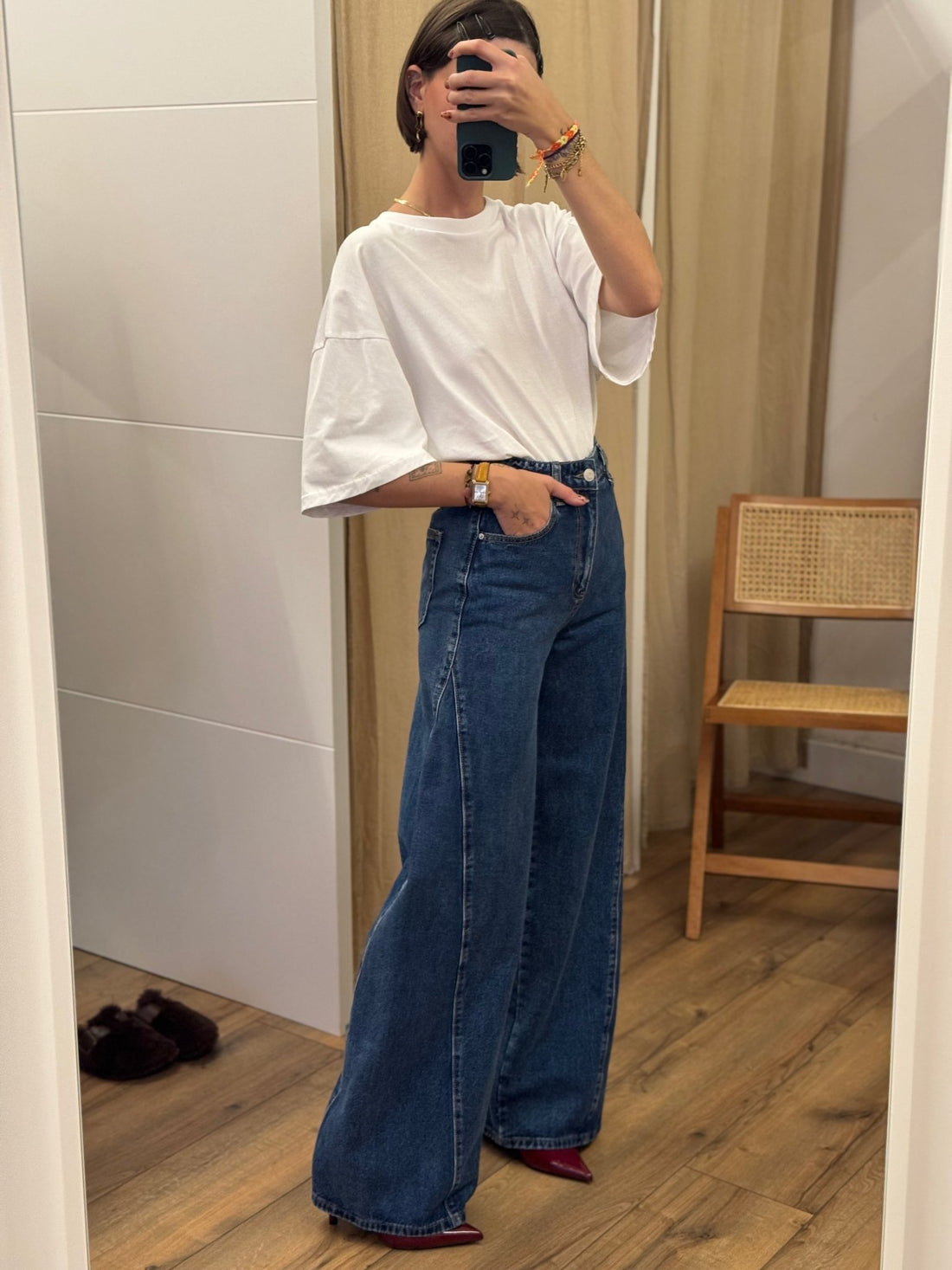 Jean Nahlé bleu - Léone