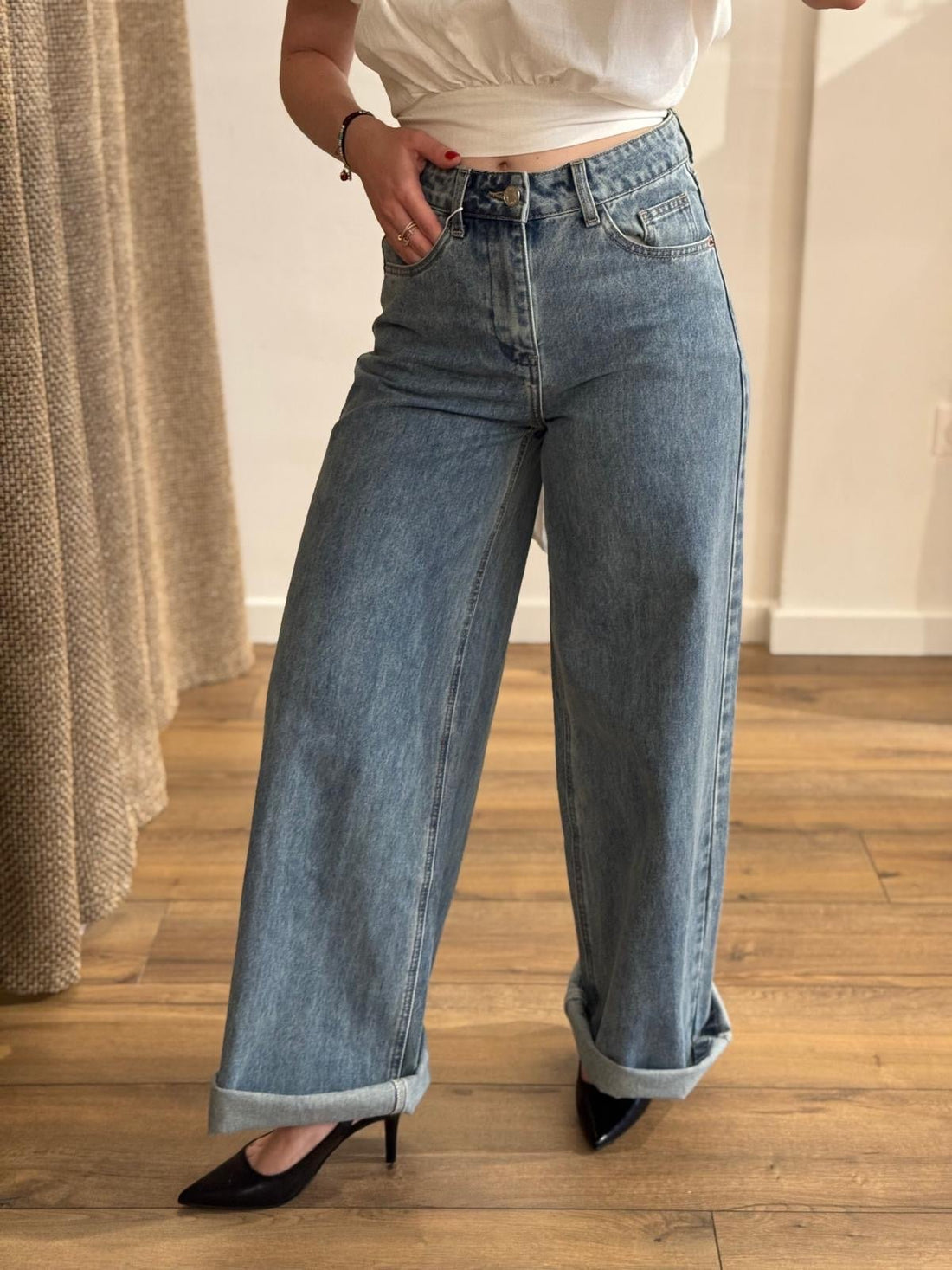 Jean Sophie bleu - Léone