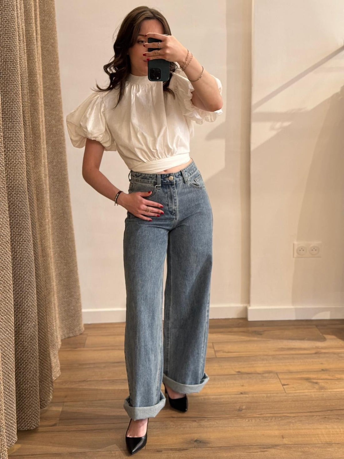 Jean Sophie bleu - Léone