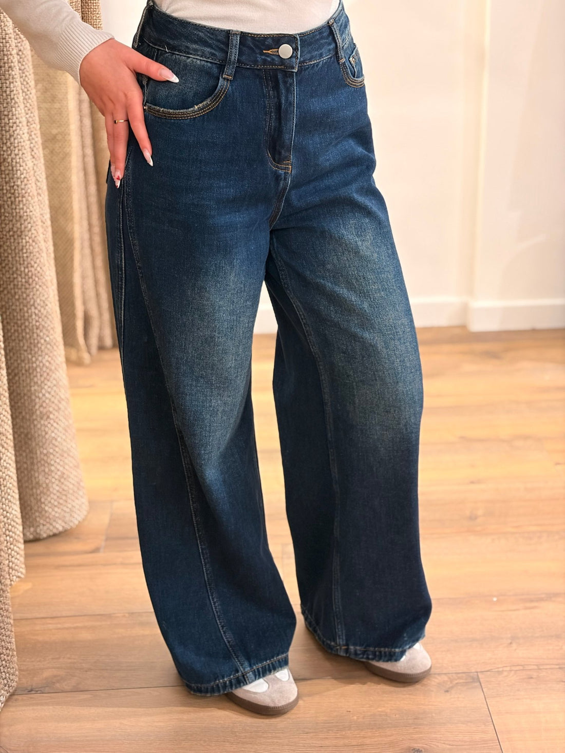 Jean Soulman bleu brut - Léone