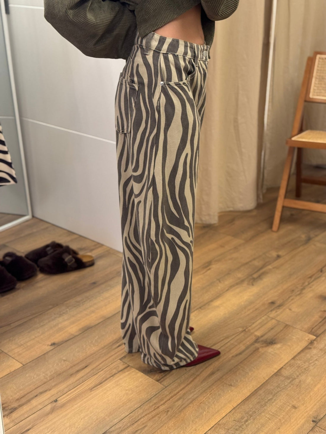 Jean suki zebre - Léone