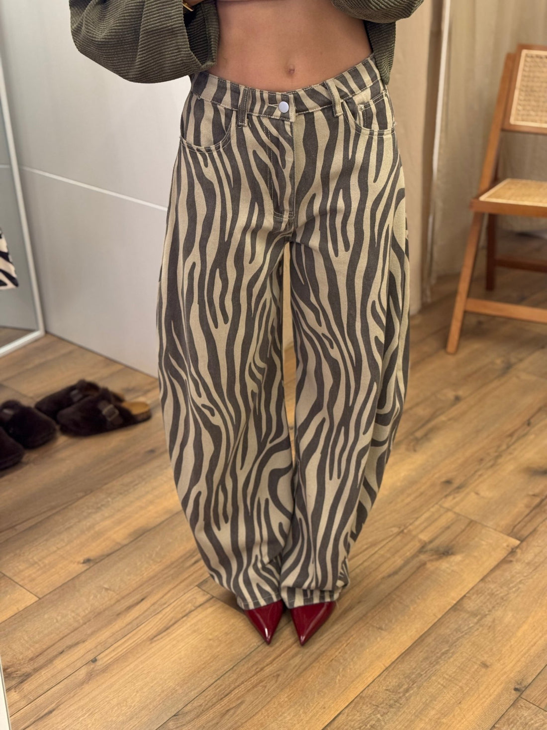 Jean suki zebre - Léone