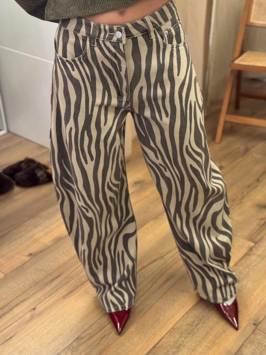 Jean suki zebre - Léone