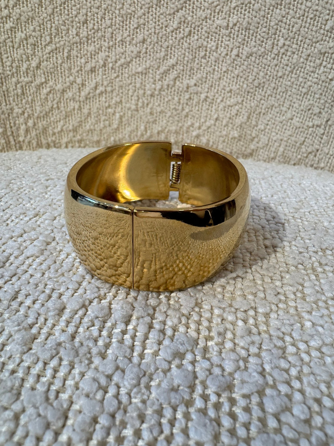 Jonc large doré - Léone