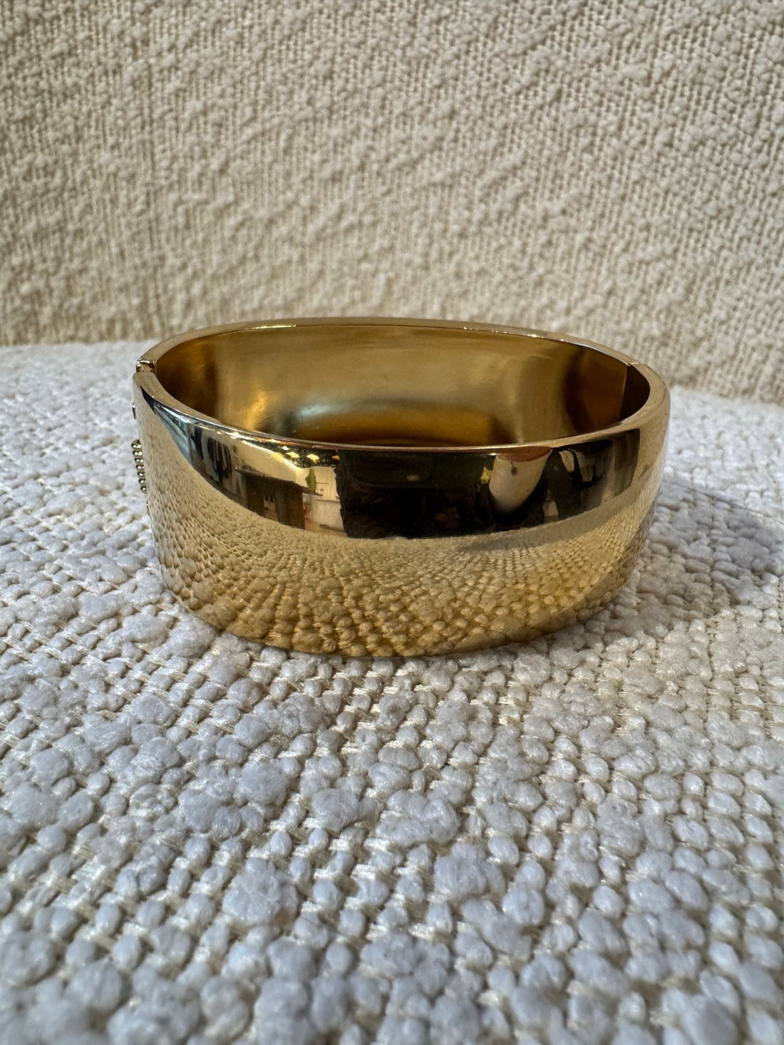 Jonc large doré - Léone