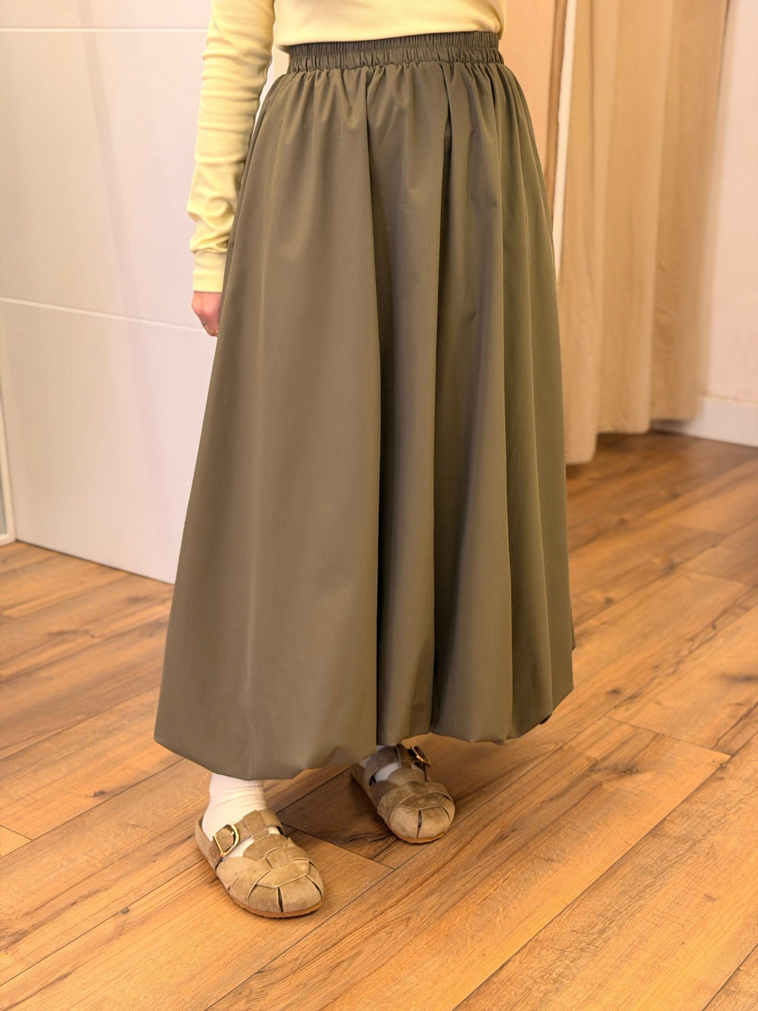 Jupe Leandra kaki - Léone