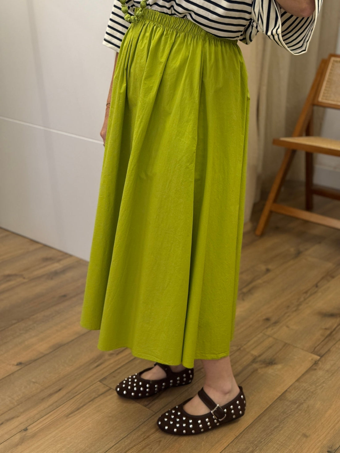 Jupe Linette olive - Léone