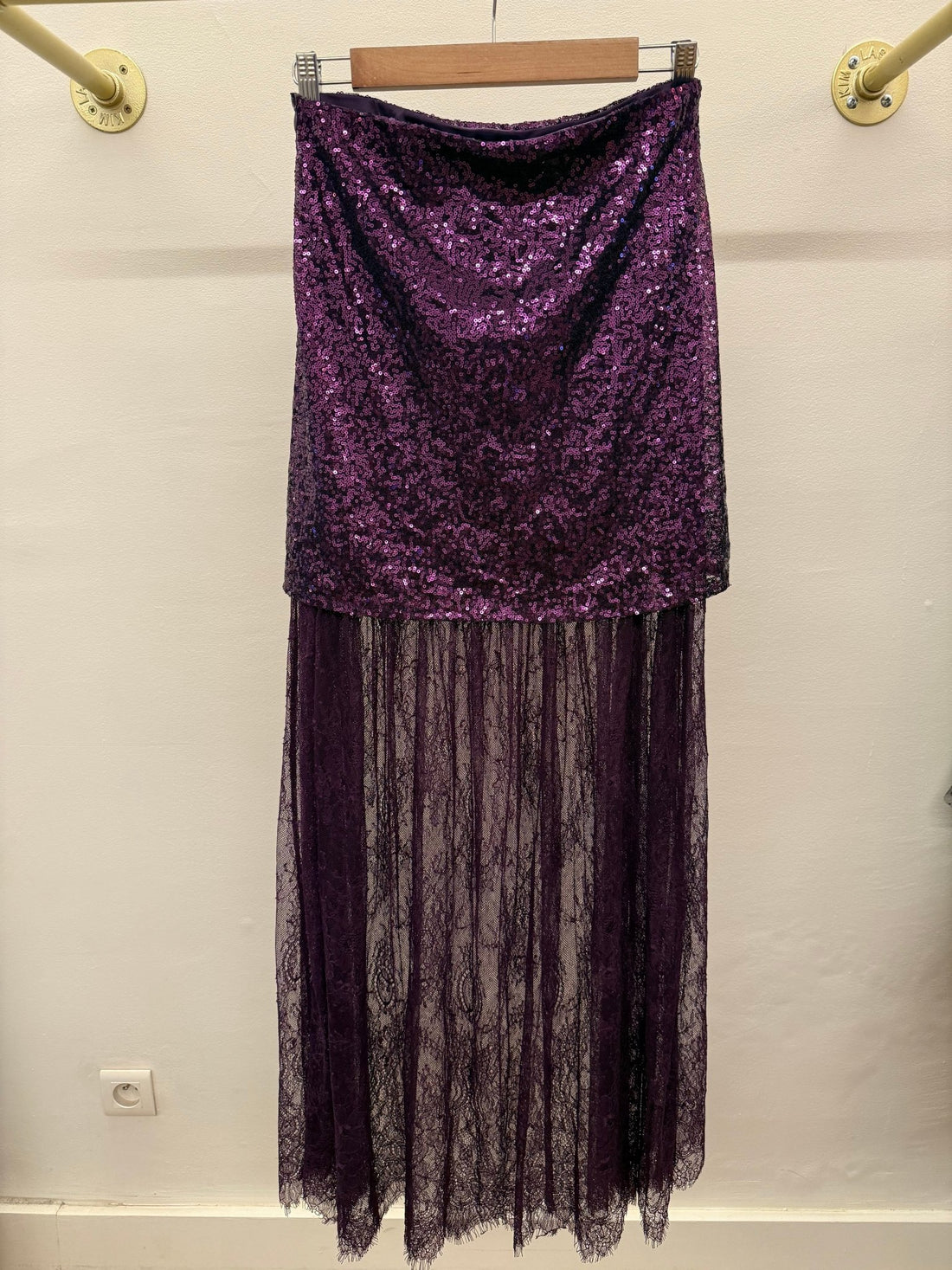 Jupe stella violette - Léone