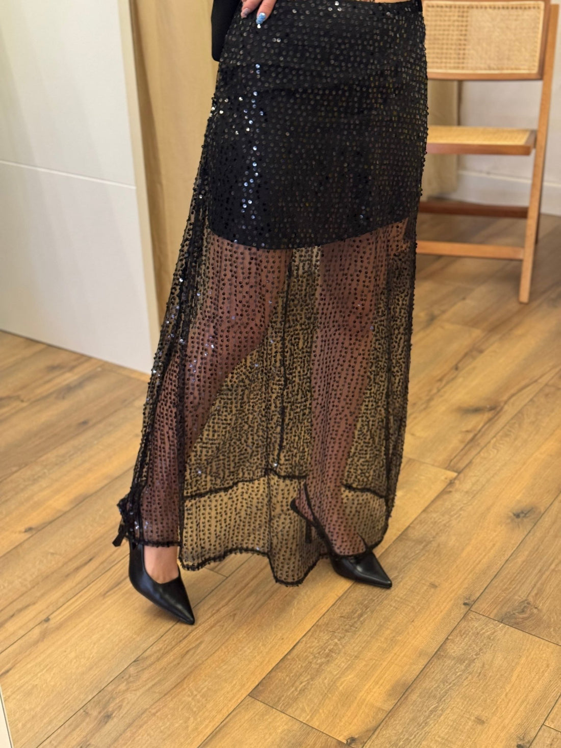 Jupe Theresa noire - Léone