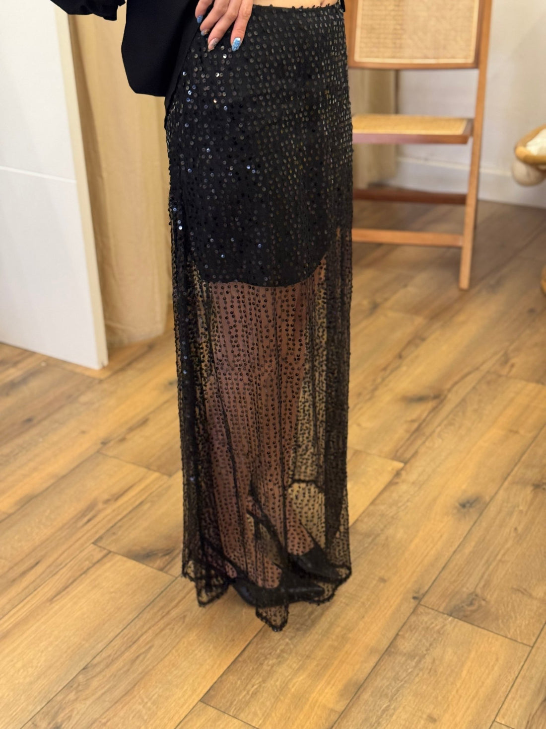 Jupe Theresa noire - Léone