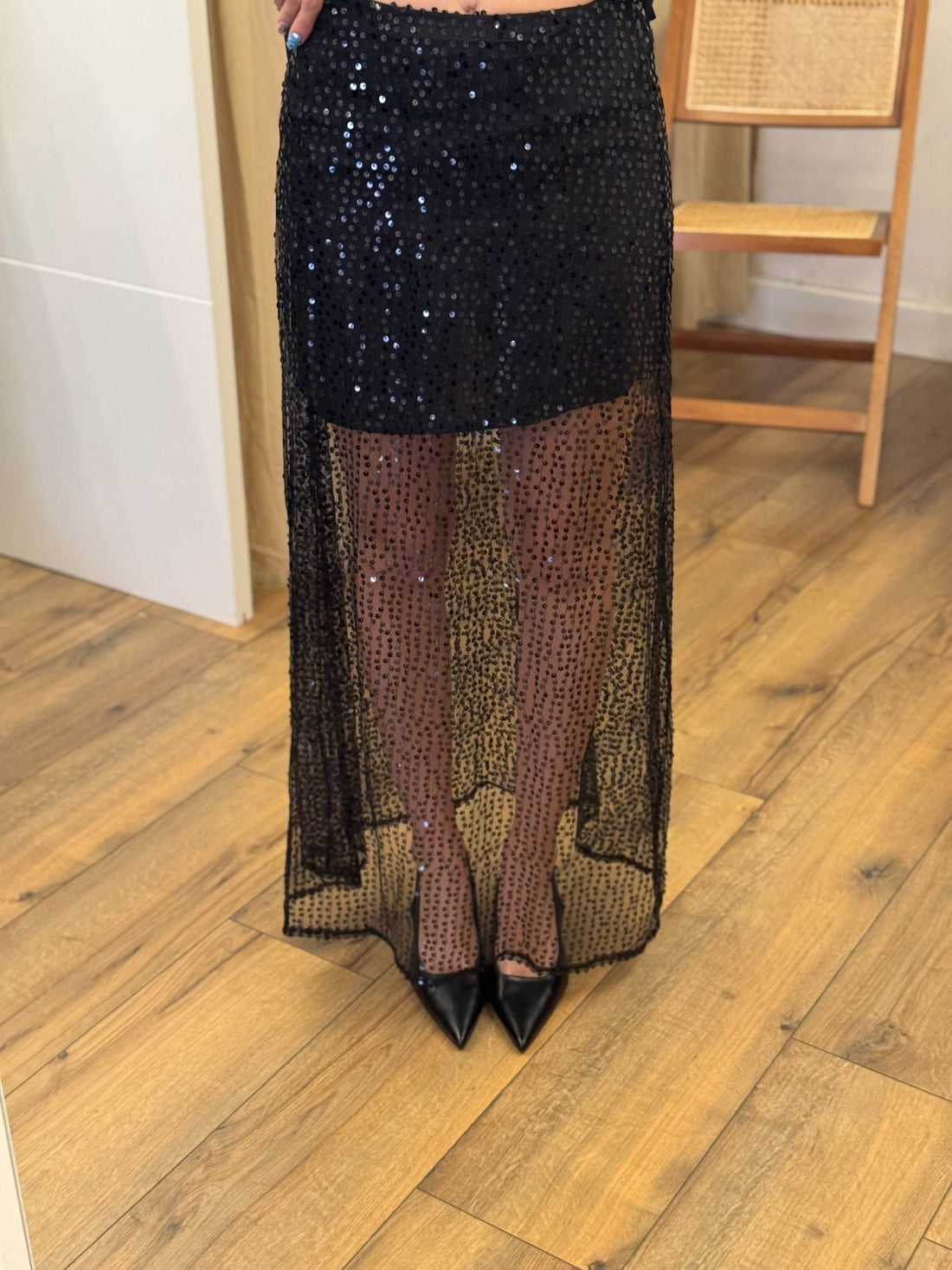 Jupe Theresa noire - Léone